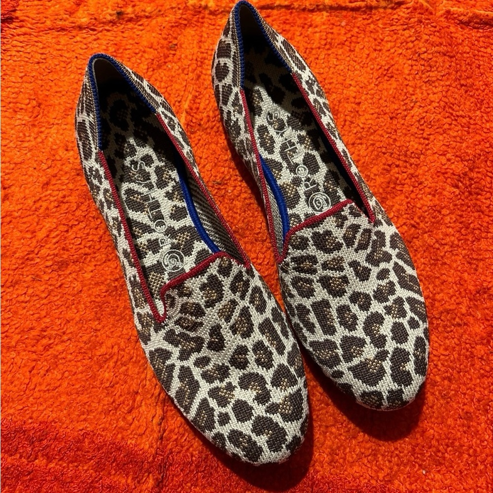 Rothy’s Leopard Print Flat
